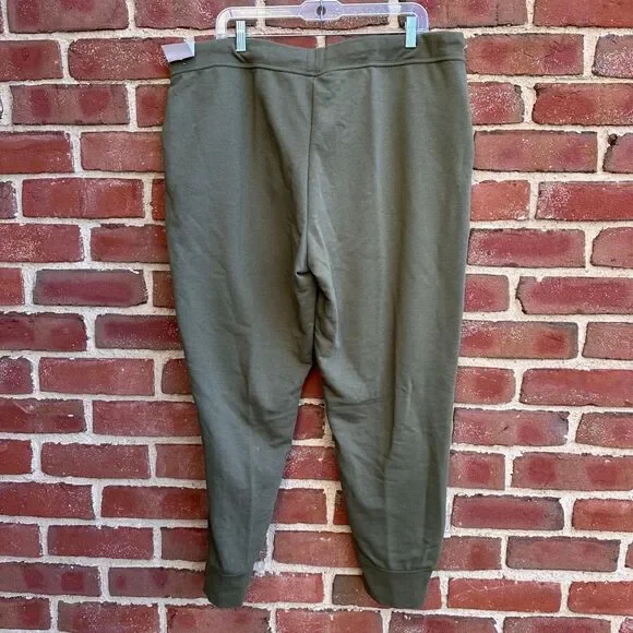 Nike One Therma-FIT Joggers sweatpants Olive Green Women’s XXL Plus Size NWT - Picture 8 of 11